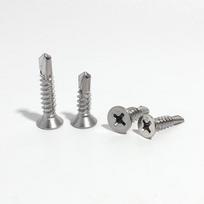 410 Stainless Steel Phillips Flat Head Self-Drilling Screws