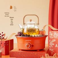 AIYOUTH Electric Tea Kettle and Ceramic Stove Set