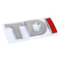 3D metalinis golfo JETTA PASSAT MK4 MK5 MK6 automobilio lipdukas atspindintis turbo tiesioginio įpurškimo emblemos ženklelio lipdukas TDI logotipas