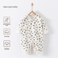 Baby Pure Cotton Bodysuit - Newborn Monk Onesie for All Seasons (0-3 Months) 59cm [8-12 lbs]