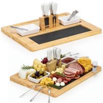 Serviravimo padėklas 30 x 40 cm su sūrio įrankiais KI0166