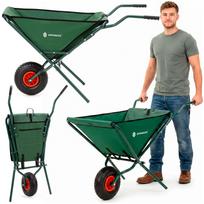 Sulankstomas sodo karutis Springos GA0258, 50 l, žalias