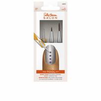 Manikiūro šepetėlių rinkinys Sally Hansen Pro Tool, 3 vnt