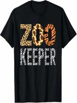 Zookeeper Animals Zoo Wildlife  Halloween Costume T-Shirt S įvairiaspalvis