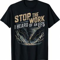 Storm Chaser EF5 Tornado Storm Chasing T-Shirt S