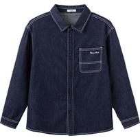 Boys' Long-Sleeve Denim Shirt 110