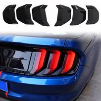 For Ford Mustang 2015 2016 2017 2018 2019 2020 2021 2022 2023 Car Rear Tail Light Lamp Decoration Sticker Taillight Cover For 2018-2023