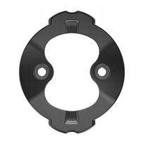 Individualiai pritaikytas pakeičiamas laikiklis Garmin dviračių kompiuteriams, modeliams 540 ir 840 Aluminum alloy black