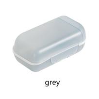 portables Easy to carry Durable With Lid Partition design Transparent Soap Holder Box pilka