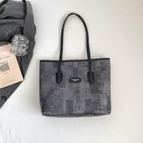 Women's Single-shoulder Bag - Large Capacity Commuter Tote Bag - Fashionable Shoulder Bag for The Armhole Area without pendant mėlyna
