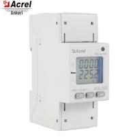 Acrel ADL200 Vienfazis DIN bėgelio energijos skaitiklis AC220V, 10(80)A Direct Access