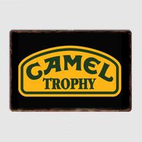 CAMEL TROPHY Metalo ženklas Plakatas Garažo dekoracija Kambario dekoras Automobilių klubas Skardinis Namų dekoras 20*30cm