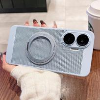 For Xiaomi POCO X8 Pro Max Case Hard PC Ring Stand Heat dissipation magnetic Protective Back Cover Case For PCCO X8Pro Max Shell dangaus mėlyna spalva