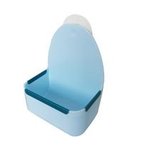 Hays Food Bins Feeder for Hays and Food Feeder Bowls Manger Rack for Rabbits Guinea Pigs Chinchilla Small Animal mėlyna