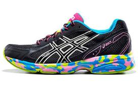 ASICS Maverick 2 Juoda/Daugiaspalvė Moteriška T25XQ-9090 37