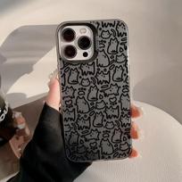 Cartoon Puppy Phone Case For Samsung A56 5G A55 A17 A07 A36 A54 A33 A16 A06 A25 A34 A15 S26 Ultra S25 S24 Matte Shockproof Cover Galaxy A13 5G