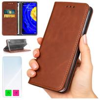 Etui Do Xiaomi Redmi 15C 5G Pokrowiec Bluemoon Obudowa Na Magnes + Szkło