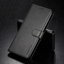 Odinis piniginės dėklas, skirtas Xiaomi Poco F3 X3 Pro NFC M3 Flip Cover Redmi Note 10 9s 9 Power 9T 9A 8T 8 Ultra Thin Coque Funda K40 For Redmi 8 juoda