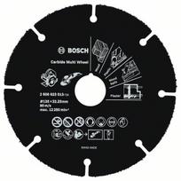 Pjovimo diskas medienai pjauti kampiniu šlifuokliu Bosch 2608623013; 125x1 mm