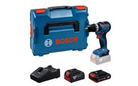 Smūginis suktuvas-gręžtuvas Bosch GSB18V-52; 18 V; 1x2,0 Ah + 1x4,0 Ah akum. + L-BOXX 136