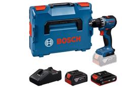 Akumuliatorinis suktuvas-gręžtuvas Bosch GSR18V-52; 18 V; 1x2,0 Ah + 1x4,0 Ah akum. + L-Boxx 136
