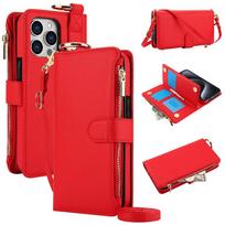 Ring Card Holder Wallet Crossbody Phone Case For iPhone 16E 16 15 Pro Max 14 11 13 12 Mni Plus 13 12 11 XS XR X 7 8 Plus iPhone 16 Plus