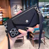 Keičiama kortelių dėklas Apple 16 Mobiliojo telefono dėklas IPhone15/15promax Messenger 13 Dirželis 14 Apsaugantis nuo kritimo Moteriškas 11 Dėklas iPhone 16