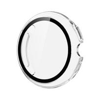 Glass+Cover For Google Pixel Watch 4 45mm 41mm PC Case All-around Bumper Tempered Anti-scratch Screen protector for Pixel watch4 google pixel 4 41mm skaidri