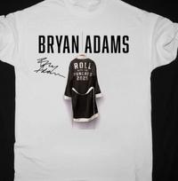 BRYAN ADAMS - Roll with the Punches Tour 2025 White All Size T-Shirt XL