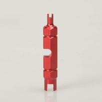 Tire Tube Presta Bike Accessories Valve Extension Rod Screwdriver Repair Tool Valve Core Wrench Valve Core Remover Remover Tool raudona