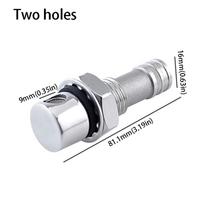 Stainless Steel Fuel Tank Vent Flush Mount Marine Air Vent Marine Parts Boat Vent  Hull Mounting Two holes