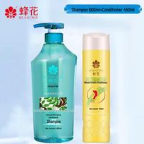 Bee & Flower Anti-Dandruff Shampoo & Wheat Protein Conditioner Set