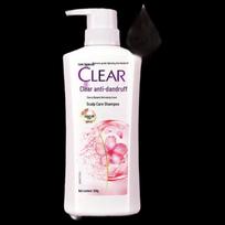 Clear Women's Cherry Blossom Refreshing Anti-Dandruff Shampoo 3-Pack