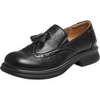 Tiemeyi Women's Carved Tassel Loafer 38 juoda