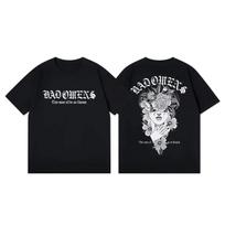 Rock Band Bad Omens Tour Graphic T-shirt Men and Women New Summer Gothic Y2K Clothing Short Sleeved Top S