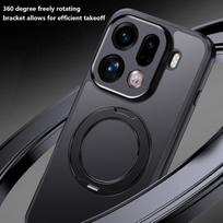 For OPPO Find X9 Pro Case Hard With Ring Stand Magnetic MagSafe Protective Back Cover Case For OPPO Find X9 X8 Pro Phone Shell OPPO Find X9 Pro juoda