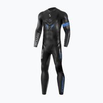 Vyriškas triatlono hidrokostiumas Synergy Endorphin Full Sleeve 5/3 mm black/blue