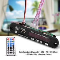 MP3 dekoderio plokštė arba belaidis Bluetooth modulis USB SD FM laisvų rankų įranga