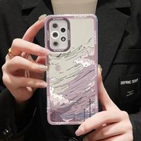Telefono dėklas Samsung A54 5G Funda Galaxy A55 A34 A53 A35 S24 Ultra S20 FE A33 A14 A13 A32 A52 S23 Plus S22 S21 Silikoniniai dėklai S23(5G)