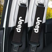 For Jeep Car Seat Belt Protect Shoulder Pads Cervical Spine Headrest Neck Pillow For Jeep Renegade Wrangler JL JK Gladiator G
