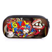 Cirko Nuostabus Skaitmeninis Cirko Skyrių Pieštukinė Studentų Vaikų Raštinės Reikmenų Dėklas Pieštukinė Compartment pencil case