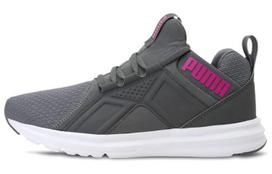 PUMA Enzo Wn Running Shoes Gs Grey/Red Women's 189499-03 36