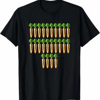 24 Karat, Carat, Carrots Of Gold A Solid Investt In A Fun T-Shirt S įvairiaspalvis