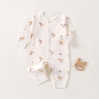 Pure Cotton Newborn Romper Baby Onesie - Spring & Autumn, Soft Boneless Design for Crawling 90 cm