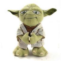 Išmanus senolis Yoda pliušinis žaislas lėlė 22cm