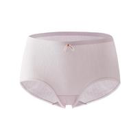 Women's Seamless Modal Underwear, Cotton Antibacterial Crotch, Soft & Breathable, Mid-Waist Hip-Lifting Triangle Briefs. Universal 90-140 Jin white
