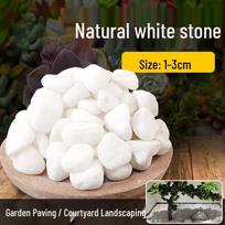 White Decorative Garden Pebbles