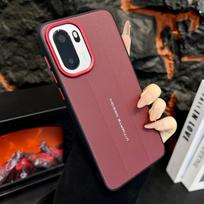 For OnePlus Ace 6 Ultra Ace6 Ultra 1+ Ace6 Ultra Case Red Camera Frame Luxury Textured Ultimate Design Leather Protective Cover