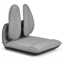 Floor Chair, 5 Adjustable Positions Folding Floor Gaming Chair with Ergonomic Back Support, Sturdy Metal Frame with Recycled Foam and Linen Fabric,