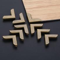 20Pcs Gold Scrapbooking Notebook Albums Card Menus Iron File Folders Book Corner Plated Protectors 20*20mm